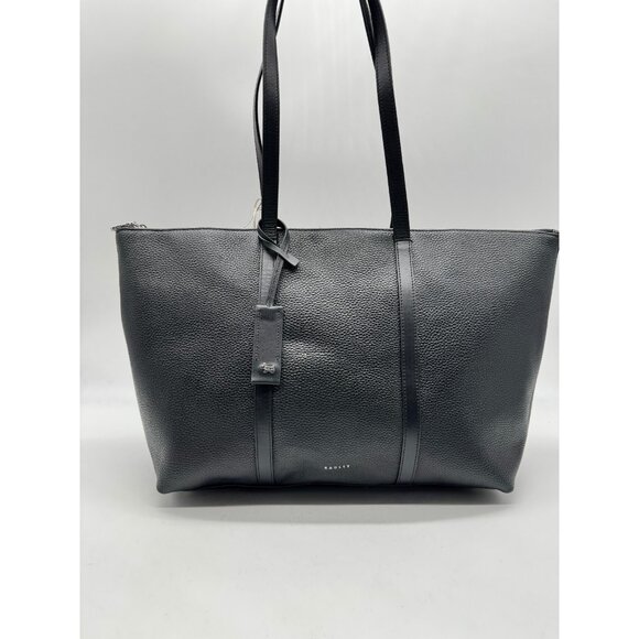 RADLEY London Lynton pebbled leather women's large zip top tote bag - BLACK - Picture 5 of 15
